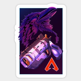 wingman in apex Sticker